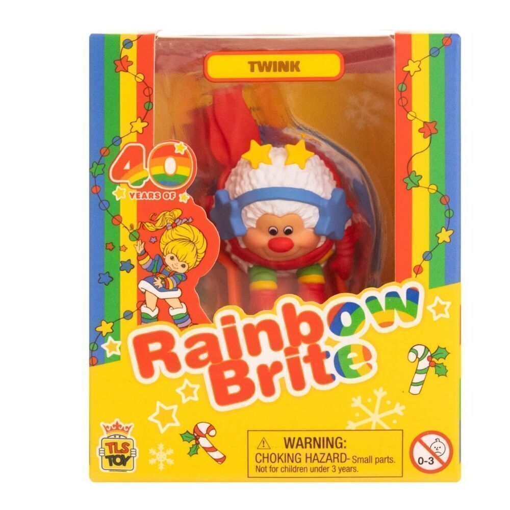 Official Rainbow Brite TLS Twink mini HOLIDAY Figure 40th Anniversary NEW 2024